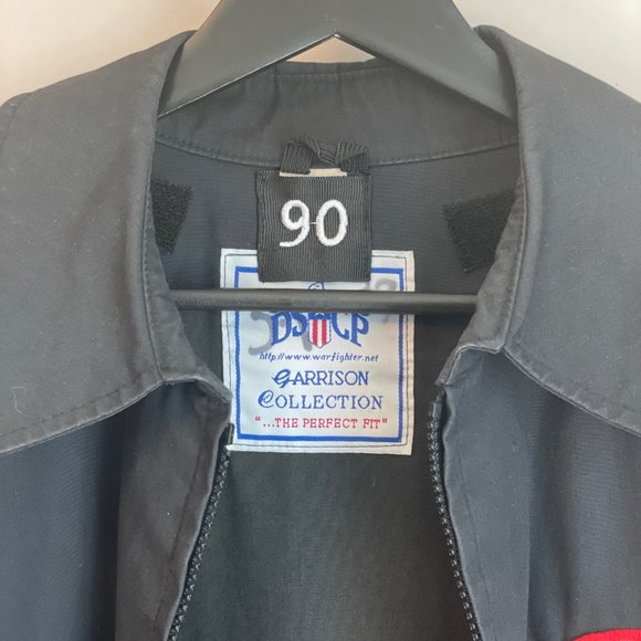 US ARMY JROTC UNISEX S DRESS JACKET MALE FEMALE WINDBREAKER BLACK UNIFORM - Picture 4 of 14